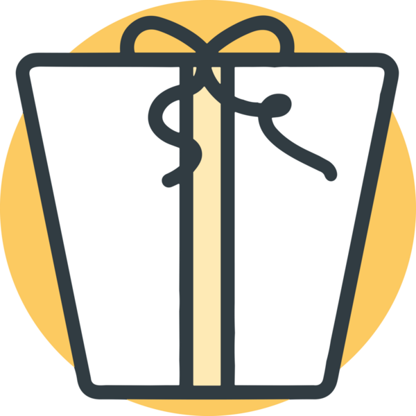 Hediye Kutusu Simgesi Simgesi PNG Yüksek Çözünürlük Şeffaf Arkaplan Vektörü İllüstrasyonu Doğum Günü Yıldönümü Yıldönümü Hediye Paketi Düz Tasarım Dijital Sanat Grafik İndirmesi