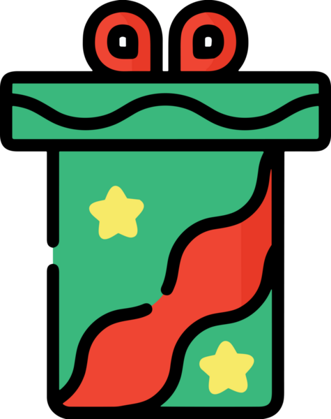 Hediye Kutusu Simgesi Simgesi PNG Yüksek Çözünürlük Şeffaf Arkaplan Vektörü İllüstrasyonu Doğum Günü Yıldönümü Yıldönümü Hediye Paketi Düz Tasarım Dijital Sanat Grafik İndirmesi