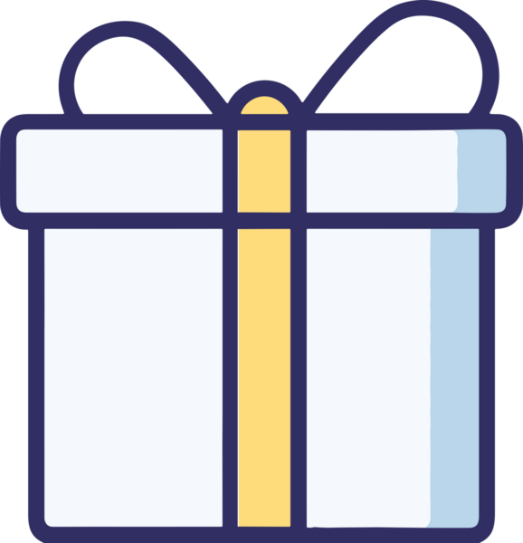 Hediye Kutusu Simgesi Simgesi PNG Yüksek Çözünürlük Şeffaf Arkaplan Vektörü İllüstrasyonu Doğum Günü Yıldönümü Yıldönümü Hediye Paketi Düz Tasarım Dijital Sanat Grafik İndirmesi