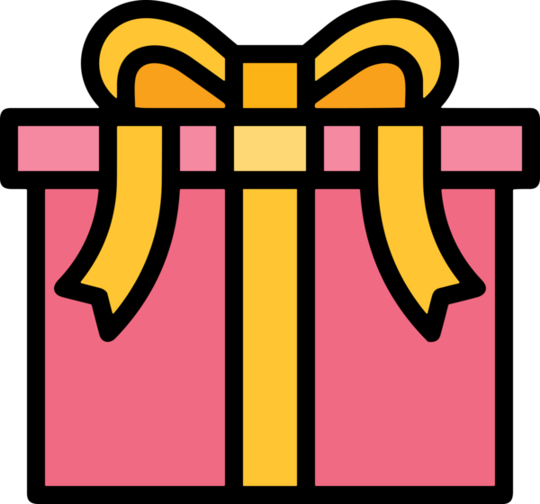 Hediye Kutusu Simgesi Simgesi PNG Yüksek Çözünürlük Şeffaf Arkaplan Vektörü İllüstrasyonu Doğum Günü Yıldönümü Yıldönümü Hediye Paketi Düz Tasarım Dijital Sanat Grafik İndirmesi