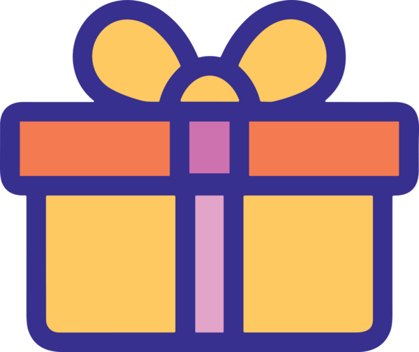 Hediye Kutusu Simgesi Simgesi PNG Yüksek Çözünürlük Şeffaf Arkaplan Vektörü İllüstrasyonu Doğum Günü Yıldönümü Yıldönümü Hediye Paketi Düz Tasarım Dijital Sanat Grafik İndirmesi