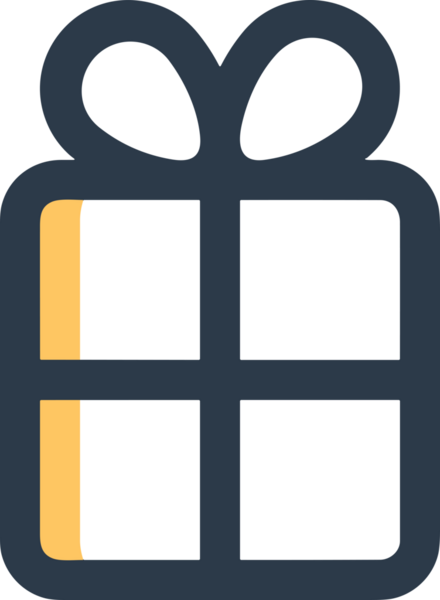 Hediye Kutusu Simgesi Simgesi PNG Yüksek Çözünürlük Şeffaf Arkaplan Vektörü İllüstrasyonu Doğum Günü Yıldönümü Yıldönümü Hediye Paketi Düz Tasarım Dijital Sanat Grafik İndirmesi