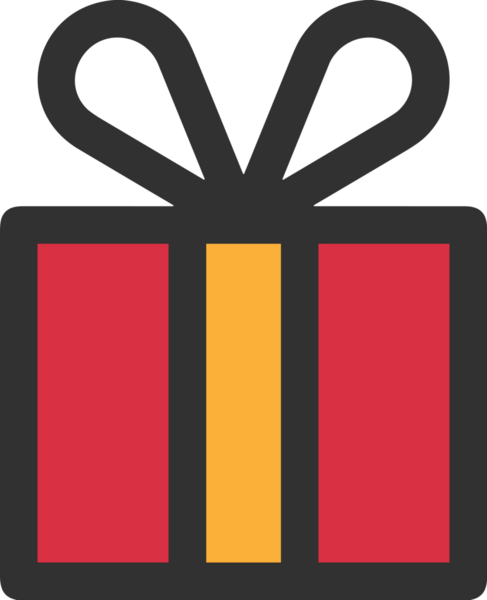 Hediye Kutusu Simgesi Simgesi PNG Yüksek Çözünürlük Şeffaf Arkaplan Vektörü İllüstrasyonu Doğum Günü Yıldönümü Yıldönümü Hediye Paketi Düz Tasarım Dijital Sanat Grafik İndirmesi