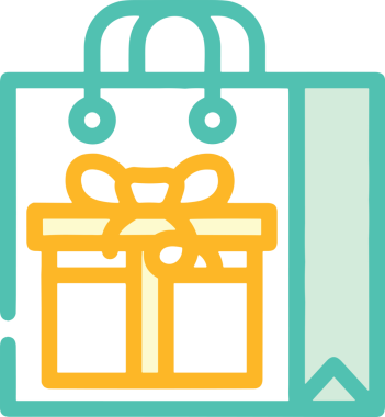 Hediye Kutusu Simgesi Simgesi PNG Yüksek Çözünürlük Şeffaf Arkaplan Vektörü İllüstrasyonu Doğum Günü Yıldönümü Yıldönümü Hediye Paketi Düz Tasarım Dijital Sanat Grafik İndirmesi