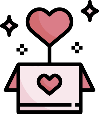 Hediye Kutusu Simgesi Simgesi PNG Yüksek Çözünürlük Şeffaf Arkaplan Vektörü İllüstrasyonu Doğum Günü Yıldönümü Yıldönümü Hediye Paketi Düz Tasarım Dijital Sanat Grafik İndirmesi