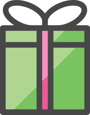 Hediye Kutusu Simgesi Simgesi PNG Yüksek Çözünürlük Şeffaf Arkaplan Vektörü İllüstrasyonu Doğum Günü Yıldönümü Yıldönümü Hediye Paketi Düz Tasarım Dijital Sanat Grafik İndirmesi