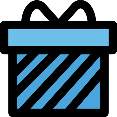 Hediye Kutusu Simgesi Simgesi PNG Yüksek Çözünürlük Şeffaf Arkaplan Vektörü İllüstrasyonu Doğum Günü Yıldönümü Yıldönümü Hediye Paketi Düz Tasarım Dijital Sanat Grafik İndirmesi