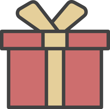 Hediye Kutusu Simgesi Simgesi PNG Yüksek Çözünürlük Şeffaf Arkaplan Vektörü İllüstrasyonu Doğum Günü Yıldönümü Yıldönümü Hediye Paketi Düz Tasarım Dijital Sanat Grafik İndirmesi