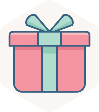 Hediye Kutusu Simgesi Simgesi PNG Yüksek Çözünürlük Şeffaf Arkaplan Vektörü İllüstrasyonu Doğum Günü Yıldönümü Yıldönümü Hediye Paketi Düz Tasarım Dijital Sanat Grafik İndirmesi