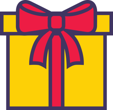 Hediye Kutusu Simgesi Simgesi PNG Yüksek Çözünürlük Şeffaf Arkaplan Vektörü İllüstrasyonu Doğum Günü Yıldönümü Yıldönümü Hediye Paketi Düz Tasarım Dijital Sanat Grafik İndirmesi