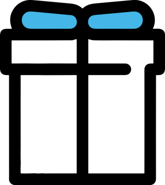 Hediye Kutusu Simgesi Simgesi PNG Yüksek Çözünürlük Şeffaf Arkaplan Vektörü İllüstrasyonu Doğum Günü Yıldönümü Yıldönümü Hediye Paketi Düz Tasarım Dijital Sanat Grafik İndirmesi