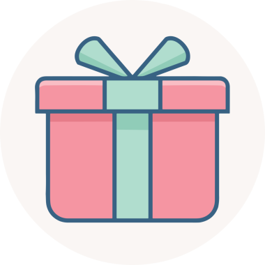 Hediye Kutusu Simgesi Simgesi PNG Yüksek Çözünürlük Şeffaf Arkaplan Vektörü İllüstrasyonu Doğum Günü Yıldönümü Yıldönümü Hediye Paketi Düz Tasarım Dijital Sanat Grafik İndirmesi