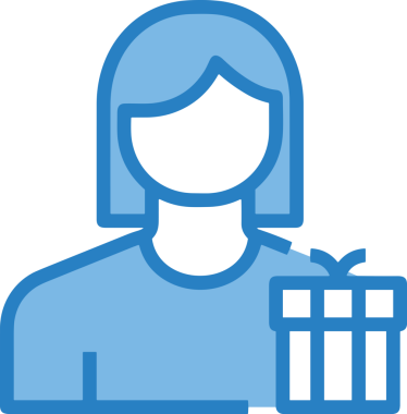 Hediye Kutusu Simgesi Simgesi PNG Yüksek Çözünürlük Şeffaf Arkaplan Vektörü İllüstrasyonu Doğum Günü Yıldönümü Yıldönümü Hediye Paketi Düz Tasarım Dijital Sanat Grafik İndirmesi