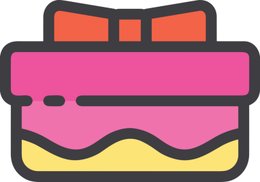 Hediye Kutusu Simgesi Simgesi PNG Yüksek Çözünürlük Şeffaf Arkaplan Vektörü İllüstrasyonu Doğum Günü Yıldönümü Yıldönümü Hediye Paketi Düz Tasarım Dijital Sanat Grafik İndirmesi