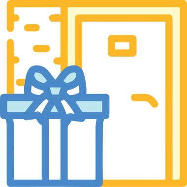 Hediye Kutusu Simgesi Simgesi PNG Yüksek Çözünürlük Şeffaf Arkaplan Vektörü İllüstrasyonu Doğum Günü Yıldönümü Yıldönümü Hediye Paketi Düz Tasarım Dijital Sanat Grafik İndirmesi