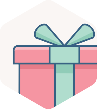 Hediye Kutusu Simgesi Simgesi PNG Yüksek Çözünürlük Şeffaf Arkaplan Vektörü İllüstrasyonu Doğum Günü Yıldönümü Yıldönümü Hediye Paketi Düz Tasarım Dijital Sanat Grafik İndirmesi