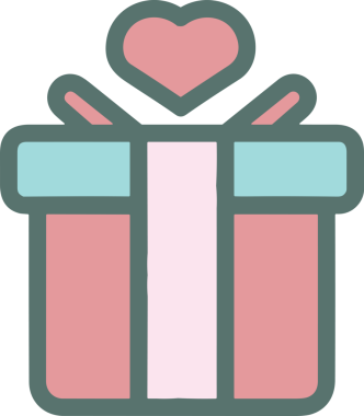 Hediye Kutusu Simgesi Simgesi PNG Yüksek Çözünürlük Şeffaf Arkaplan Vektörü İllüstrasyonu Doğum Günü Yıldönümü Yıldönümü Hediye Paketi Düz Tasarım Dijital Sanat Grafik İndirmesi