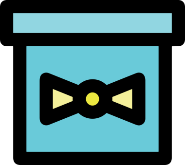 Hediye Kutusu Simgesi Simgesi PNG Yüksek Çözünürlük Şeffaf Arkaplan Vektörü İllüstrasyonu Doğum Günü Yıldönümü Yıldönümü Hediye Paketi Düz Tasarım Dijital Sanat Grafik İndirmesi