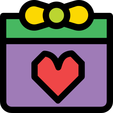 Hediye Kutusu Simgesi Simgesi PNG Yüksek Çözünürlük Şeffaf Arkaplan Vektörü İllüstrasyonu Doğum Günü Yıldönümü Yıldönümü Hediye Paketi Düz Tasarım Dijital Sanat Grafik İndirmesi