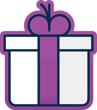 Hediye Kutusu Simgesi Simgesi PNG Yüksek Çözünürlük Şeffaf Arkaplan Vektörü İllüstrasyonu Doğum Günü Yıldönümü Yıldönümü Hediye Paketi Düz Tasarım Dijital Sanat Grafik İndirmesi