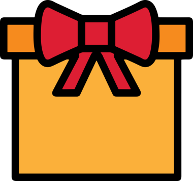 Hediye Kutusu Simgesi Simgesi PNG Yüksek Çözünürlük Şeffaf Arkaplan Vektörü İllüstrasyonu Doğum Günü Yıldönümü Yıldönümü Hediye Paketi Düz Tasarım Dijital Sanat Grafik İndirmesi