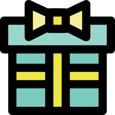 Hediye Kutusu Simgesi Simgesi PNG Yüksek Çözünürlük Şeffaf Arkaplan Vektörü İllüstrasyonu Doğum Günü Yıldönümü Yıldönümü Hediye Paketi Düz Tasarım Dijital Sanat Grafik İndirmesi