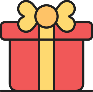 Hediye Kutusu Simgesi Simgesi PNG Yüksek Çözünürlük Şeffaf Arkaplan Vektörü İllüstrasyonu Doğum Günü Yıldönümü Yıldönümü Hediye Paketi Düz Tasarım Dijital Sanat Grafik İndirmesi