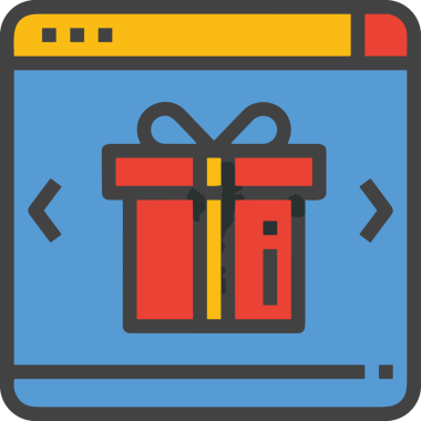 Hediye Kutusu Simgesi Simgesi PNG Yüksek Çözünürlük Şeffaf Arkaplan Vektörü İllüstrasyonu Doğum Günü Yıldönümü Yıldönümü Hediye Paketi Düz Tasarım Dijital Sanat Grafik İndirmesi