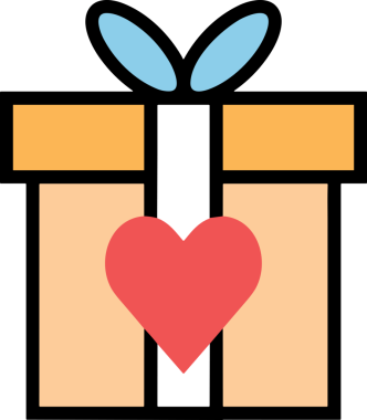 Hediye Kutusu Simgesi Simgesi PNG Yüksek Çözünürlük Şeffaf Arkaplan Vektörü İllüstrasyonu Doğum Günü Yıldönümü Yıldönümü Hediye Paketi Düz Tasarım Dijital Sanat Grafik İndirmesi