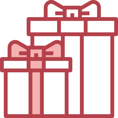 Hediye Kutusu Simgesi Simgesi PNG Yüksek Çözünürlük Şeffaf Arkaplan Vektörü İllüstrasyonu Doğum Günü Yıldönümü Yıldönümü Hediye Paketi Düz Tasarım Dijital Sanat Grafik İndirmesi