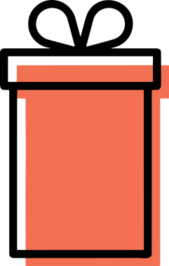 Hediye Kutusu Simgesi Simgesi PNG Yüksek Çözünürlük Şeffaf Arkaplan Vektörü İllüstrasyonu Doğum Günü Yıldönümü Yıldönümü Hediye Paketi Düz Tasarım Dijital Sanat Grafik İndirmesi