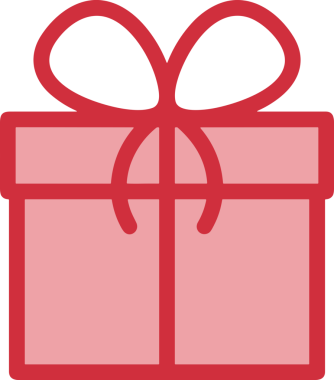 Hediye Kutusu Simgesi Simgesi PNG Yüksek Çözünürlük Şeffaf Arkaplan Vektörü İllüstrasyonu Doğum Günü Yıldönümü Yıldönümü Hediye Paketi Düz Tasarım Dijital Sanat Grafik İndirmesi