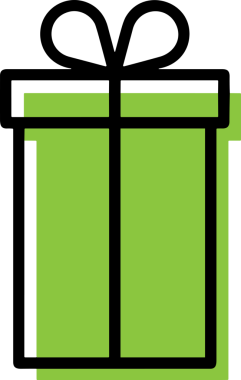 Hediye Kutusu Simgesi Simgesi PNG Yüksek Çözünürlük Şeffaf Arkaplan Vektörü İllüstrasyonu Doğum Günü Yıldönümü Yıldönümü Hediye Paketi Düz Tasarım Dijital Sanat Grafik İndirmesi