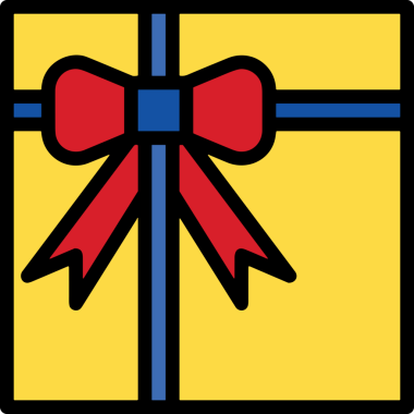 Hediye Kutusu Simgesi Simgesi PNG Yüksek Çözünürlük Şeffaf Arkaplan Vektörü İllüstrasyonu Doğum Günü Yıldönümü Yıldönümü Hediye Paketi Düz Tasarım Dijital Sanat Grafik İndirmesi