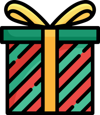 Hediye Kutusu Simgesi Simgesi PNG Yüksek Çözünürlük Şeffaf Arkaplan Vektörü İllüstrasyonu Doğum Günü Yıldönümü Yıldönümü Hediye Paketi Düz Tasarım Dijital Sanat Grafik İndirmesi