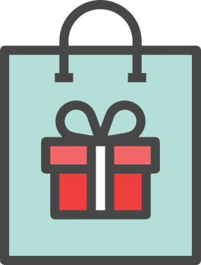 Hediye Kutusu Simgesi Simgesi PNG Yüksek Çözünürlük Şeffaf Arkaplan Vektörü İllüstrasyonu Doğum Günü Yıldönümü Yıldönümü Hediye Paketi Düz Tasarım Dijital Sanat Grafik İndirmesi