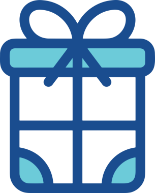 Hediye Kutusu Simgesi Simgesi PNG Yüksek Çözünürlük Şeffaf Arkaplan Vektörü İllüstrasyonu Doğum Günü Yıldönümü Yıldönümü Hediye Paketi Düz Tasarım Dijital Sanat Grafik İndirmesi