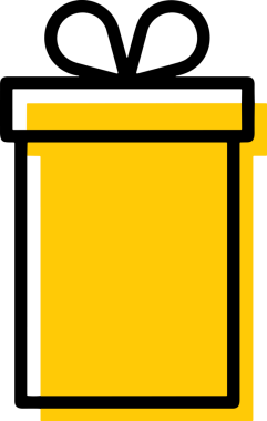 Hediye Kutusu Simgesi Simgesi PNG Yüksek Çözünürlük Şeffaf Arkaplan Vektörü İllüstrasyonu Doğum Günü Yıldönümü Yıldönümü Hediye Paketi Düz Tasarım Dijital Sanat Grafik İndirmesi