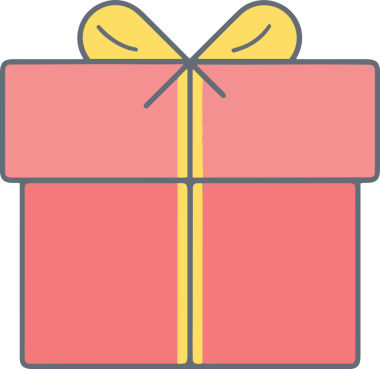 Hediye Kutusu Simgesi Simgesi PNG Yüksek Çözünürlük Şeffaf Arkaplan Vektörü İllüstrasyonu Doğum Günü Yıldönümü Yıldönümü Hediye Paketi Düz Tasarım Dijital Sanat Grafik İndirmesi