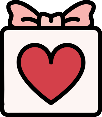 Hediye Kutusu Simgesi Simgesi PNG Yüksek Çözünürlük Şeffaf Arkaplan Vektörü İllüstrasyonu Doğum Günü Yıldönümü Yıldönümü Hediye Paketi Düz Tasarım Dijital Sanat Grafik İndirmesi