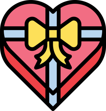 Hediye Kutusu Simgesi Simgesi PNG Yüksek Çözünürlük Şeffaf Arkaplan Vektörü İllüstrasyonu Doğum Günü Yıldönümü Yıldönümü Hediye Paketi Düz Tasarım Dijital Sanat Grafik İndirmesi