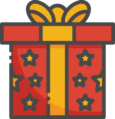 Hediye Kutusu Simgesi Simgesi PNG Yüksek Çözünürlük Şeffaf Arkaplan Vektörü İllüstrasyonu Doğum Günü Yıldönümü Yıldönümü Hediye Paketi Düz Tasarım Dijital Sanat Grafik İndirmesi