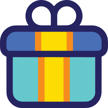 Hediye Kutusu Simgesi Simgesi PNG Yüksek Çözünürlük Şeffaf Arkaplan Vektörü İllüstrasyonu Doğum Günü Yıldönümü Yıldönümü Hediye Paketi Düz Tasarım Dijital Sanat Grafik İndirmesi