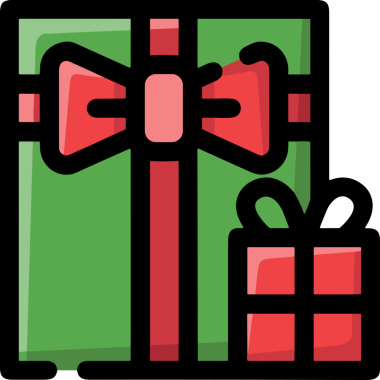 Hediye Kutusu Simgesi Simgesi PNG Yüksek Çözünürlük Şeffaf Arkaplan Vektörü İllüstrasyonu Doğum Günü Yıldönümü Yıldönümü Hediye Paketi Düz Tasarım Dijital Sanat Grafik İndirmesi