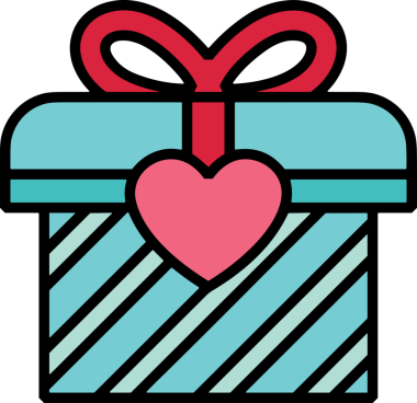 Hediye Kutusu Simgesi Simgesi PNG Yüksek Çözünürlük Şeffaf Arkaplan Vektörü İllüstrasyonu Doğum Günü Yıldönümü Yıldönümü Hediye Paketi Düz Tasarım Dijital Sanat Grafik İndirmesi