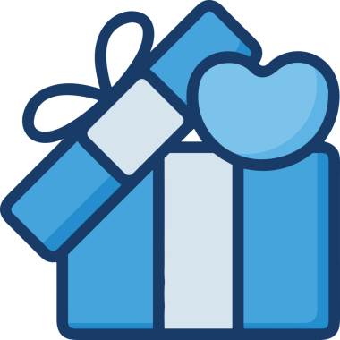 Hediye Kutusu Simgesi Simgesi PNG Yüksek Çözünürlük Şeffaf Arkaplan Vektörü İllüstrasyonu Doğum Günü Yıldönümü Yıldönümü Hediye Paketi Düz Tasarım Dijital Sanat Grafik İndirmesi