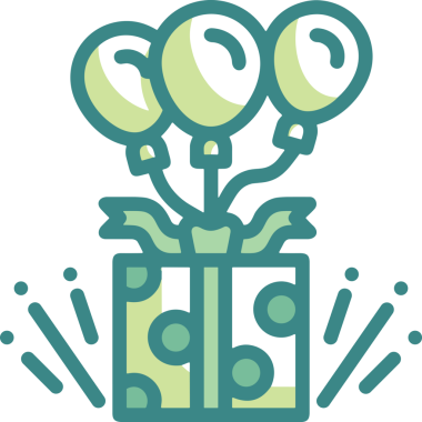 Hediye Kutusu Simgesi Simgesi PNG Yüksek Çözünürlük Şeffaf Arkaplan Vektörü İllüstrasyonu Doğum Günü Yıldönümü Yıldönümü Hediye Paketi Düz Tasarım Dijital Sanat Grafik İndirmesi