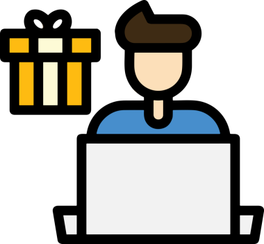 Hediye Kutusu Simgesi Simgesi PNG Yüksek Çözünürlük Şeffaf Arkaplan Vektörü İllüstrasyonu Doğum Günü Yıldönümü Yıldönümü Hediye Paketi Düz Tasarım Dijital Sanat Grafik İndirmesi