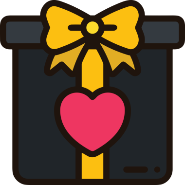 Hediye Kutusu Simgesi Simgesi PNG Yüksek Çözünürlük Şeffaf Arkaplan Vektörü İllüstrasyonu Doğum Günü Yıldönümü Yıldönümü Hediye Paketi Düz Tasarım Dijital Sanat Grafik İndirmesi