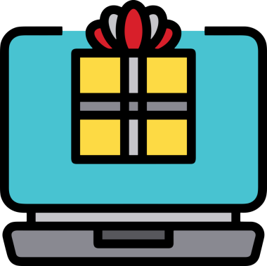 Hediye Kutusu Simgesi Simgesi PNG Yüksek Çözünürlük Şeffaf Arkaplan Vektörü İllüstrasyonu Doğum Günü Yıldönümü Yıldönümü Hediye Paketi Düz Tasarım Dijital Sanat Grafik İndirmesi